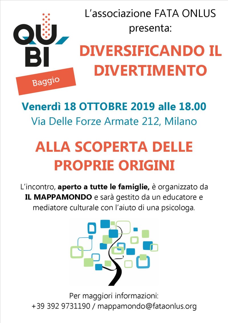 Diversificando il divertimento 18.10.19