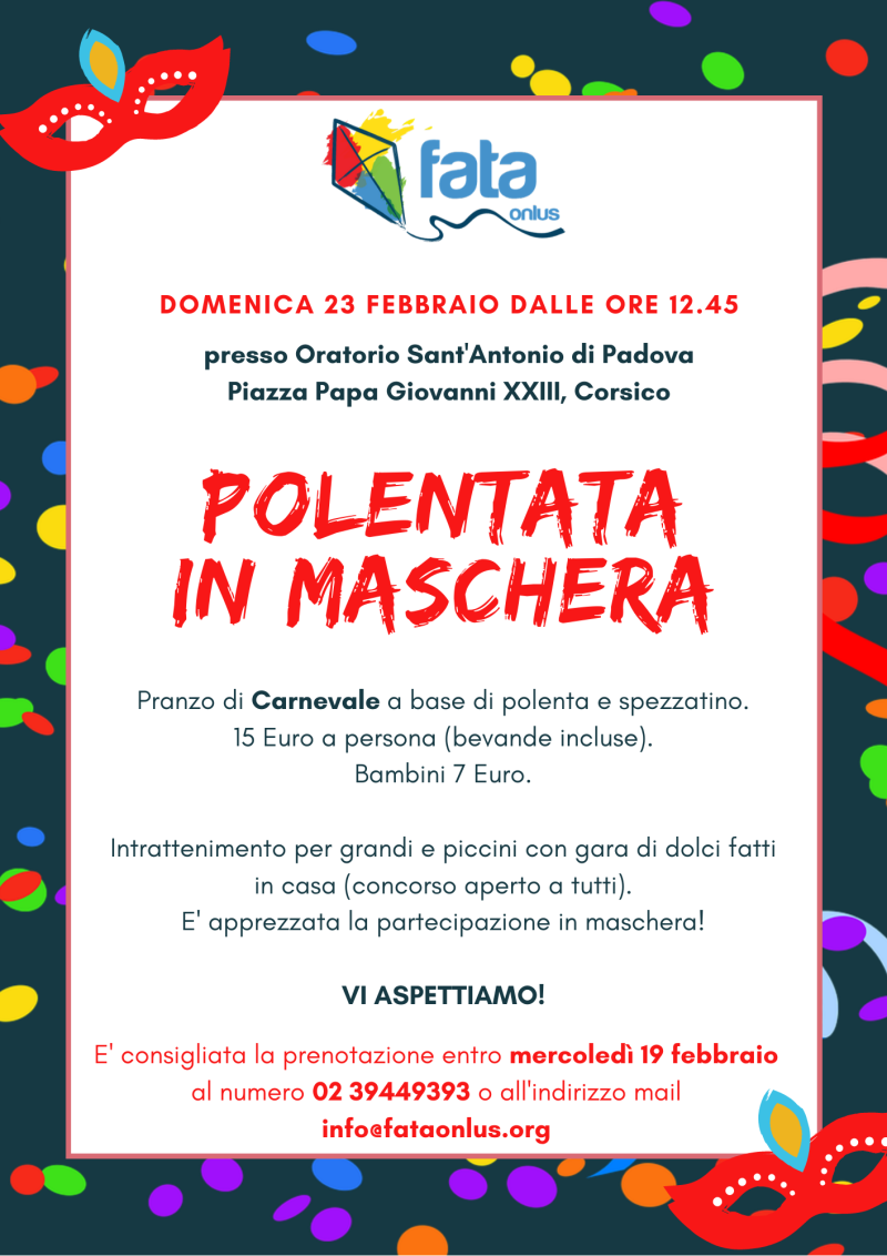 polentata in maschera